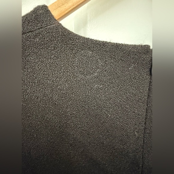 Women’s Agnona Brown Wool Pencil Sheath Dress Size EU40/US8 Designer Office - Picture 7 of 9